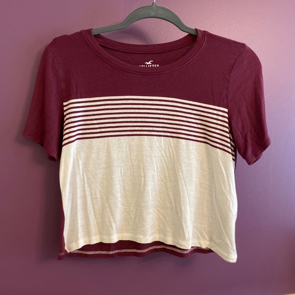 Hollister Tops - Hollister Must-Have Crop Easy T-Shirt